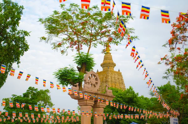 Tempio di Mahabodhigaya — Foto Stock