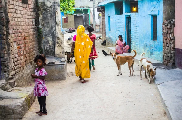 Slum in gaya exploration — Stock Photo, Image