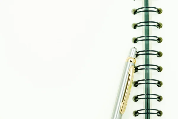 Empty Note with pen — Stock Photo, Image