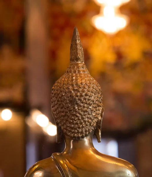 Voltar da estátua de imagem de Buda — Fotografia de Stock