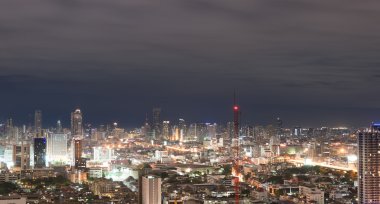 Nigth landmark Bangkok City