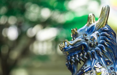 Çin Kirin koruyucu heykeli