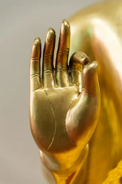 Budda mano segno di pace — Foto Stock