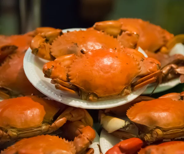 Steam crabs  closeup — Stock Photo, Image