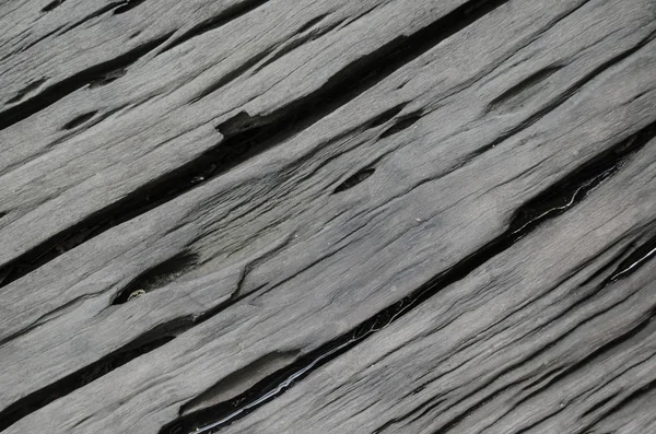 Wet cracked wood background texture — Stock Photo, Image