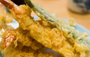 Tempura, Japon geleneksel karides kızarmış.