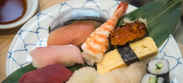 Set sushi, Japans eten — Stockfoto