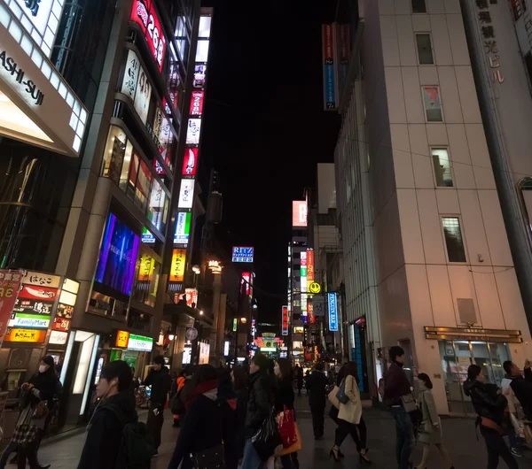 Kansai miejskich sceny w nocy — Zdjęcie stockowe