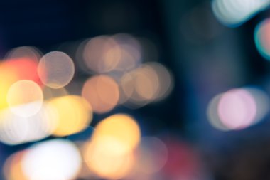 neon ışık defocused bulanıklık gece soyut backgrou, kentsel