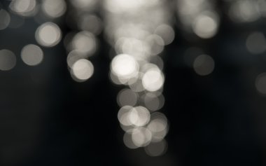 Işık arka plan beyaz gümüş bokeh