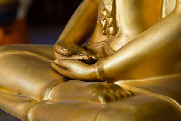 Ręka Buddy w mediacji zbliżenie — Zdjęcie stockowe