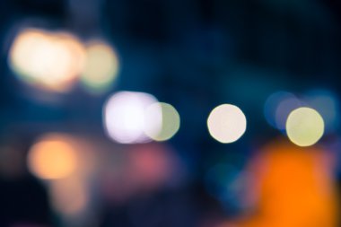 Bokeh bulanık arkaplan