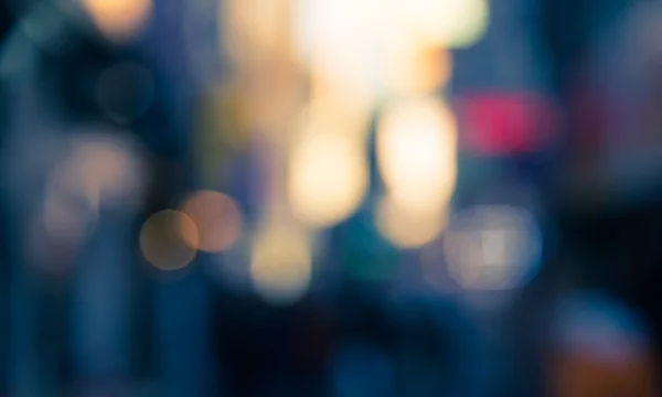 Defocused blur bokeh of urban at night — Stock Photo, Image