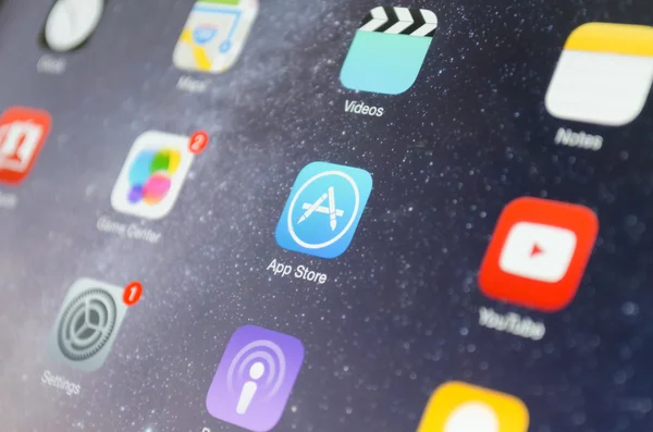 App apple deivice ekranda simgesi depolamak