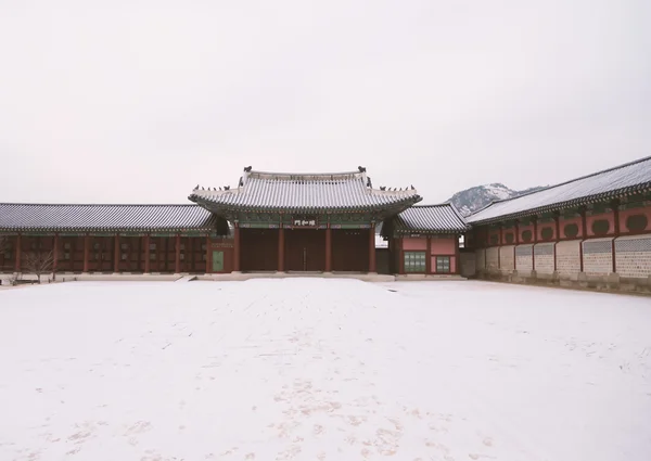 Gyeongbokgung Paleis in Zuid-korea — Stockfoto