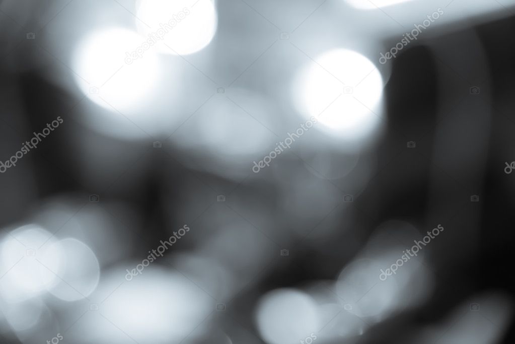 Abstract blur bokeh defocused of light in city  gray selenium  t