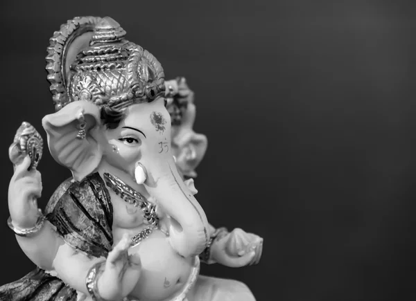 Yello Ganesh (Ganapati - słoń Boga) w Hindusim mitologii clos — Zdjęcie stockowe