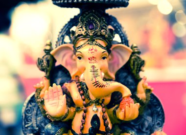 Öldürülecek Ganesh fil Tanrı zengin Hindusim mitolojisinde Kral pos