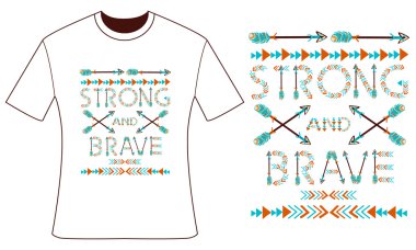 Tasarım t-shirt için.