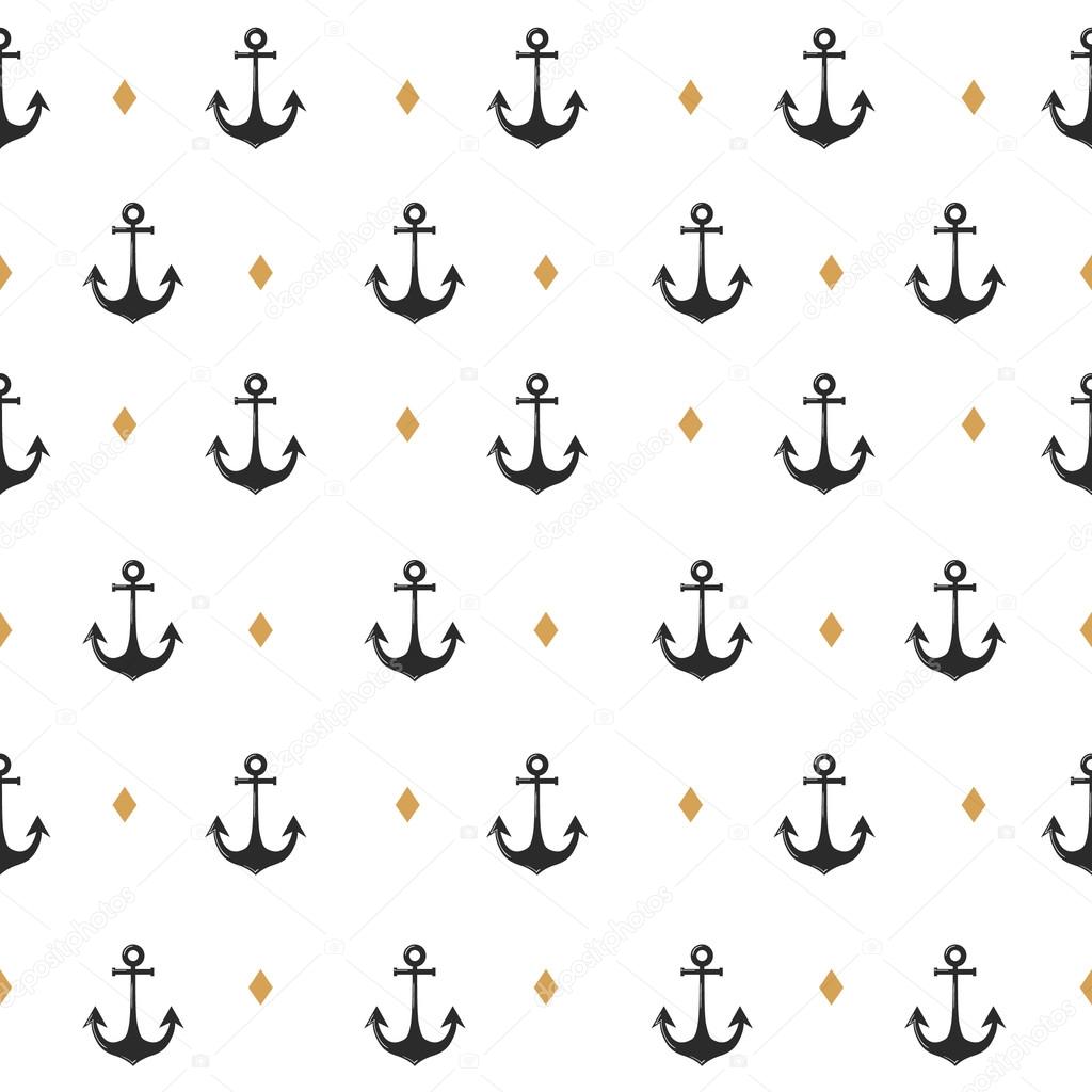 Anchor seamless pattern 