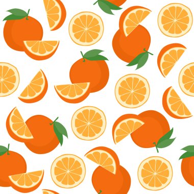 Portakallı kusursuz desen