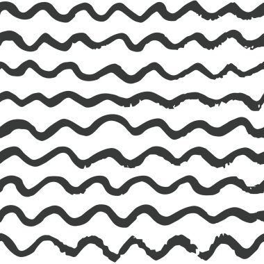 El çizgili seamless modeli, deniz arka plan çizmek. Tasarımınız için illüstrasyon vektör çizim.