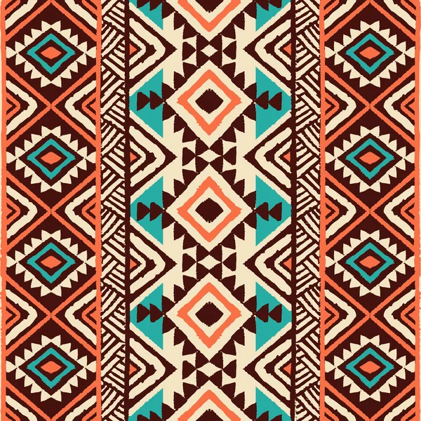 Etnické ornament. Vzor bezešvé Navajo. — Stockový vektor