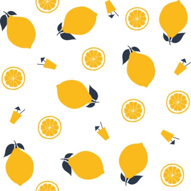 Limonlu pürüzsüz desen.