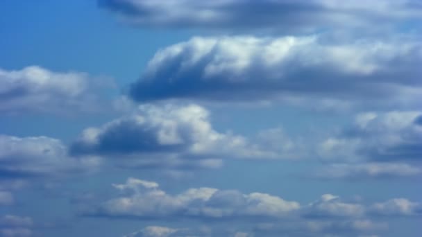 Nuages bleu ciel mouvement — Video