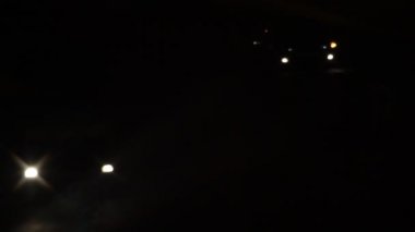 Otomobil trafik gece