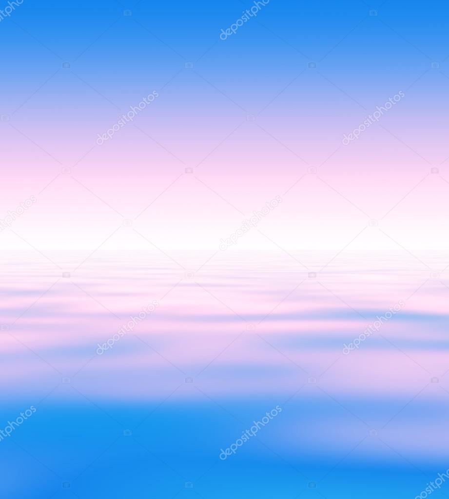 Abstract horizon water background