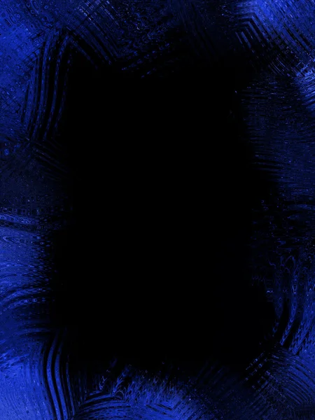 Синій склоподібного кадру — стокове фото