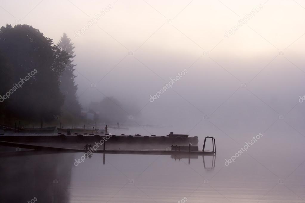 Fog water reflections