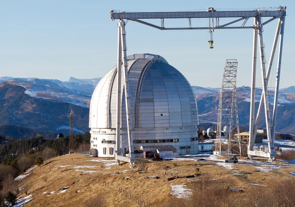 Montanhas telescópicas — Fotografia de Stock