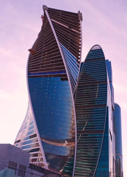 Skyscrapers construction — Stock Photo, Image