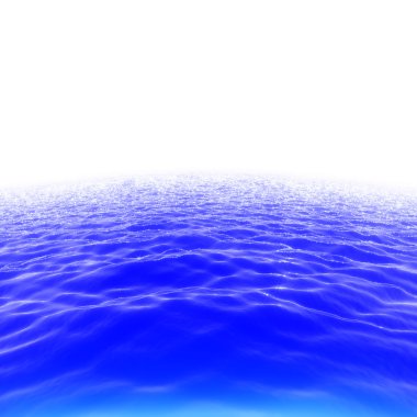 Okyanus dalgaları manzarası