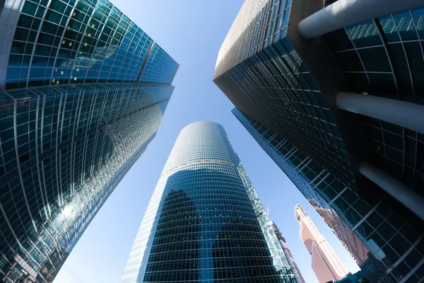 Corporate office skyscrapers perspective — Stock Photo, Image