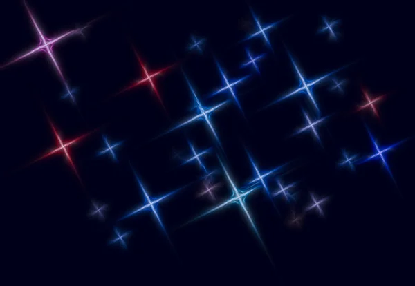星スペースの抽象的な背景 — ストック写真