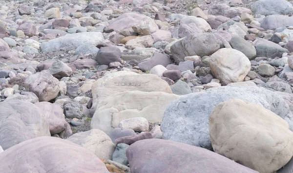 Arka Planda Renklendirilmiş Pek Çok Deniz Taşının Kayanın Dokusu — Stok fotoğraf