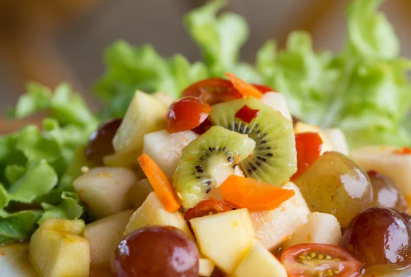 Spicy salad mixed fruit — Stock Photo, Image