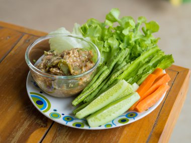 Baharatlı patlıcan biber Sos