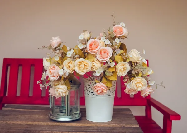 vase flower on the table