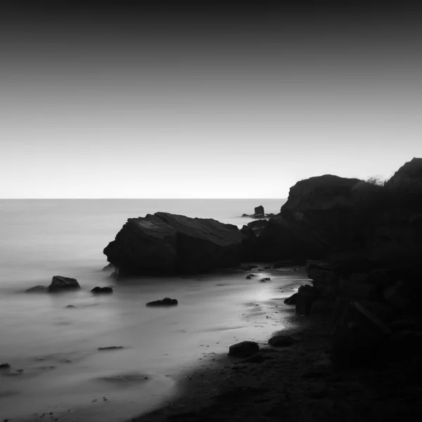 Negro y blanco oscuro scape —  Fotos de Stock