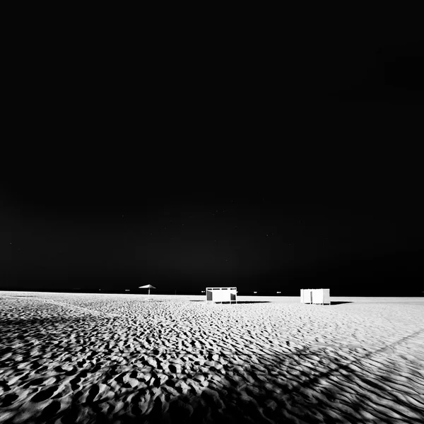 Noche negro scape — Foto de Stock