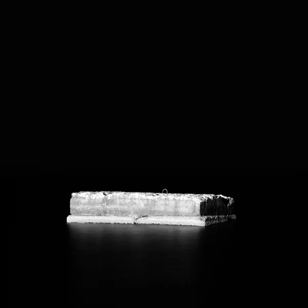 검은 밤 풍경 — 스톡 사진