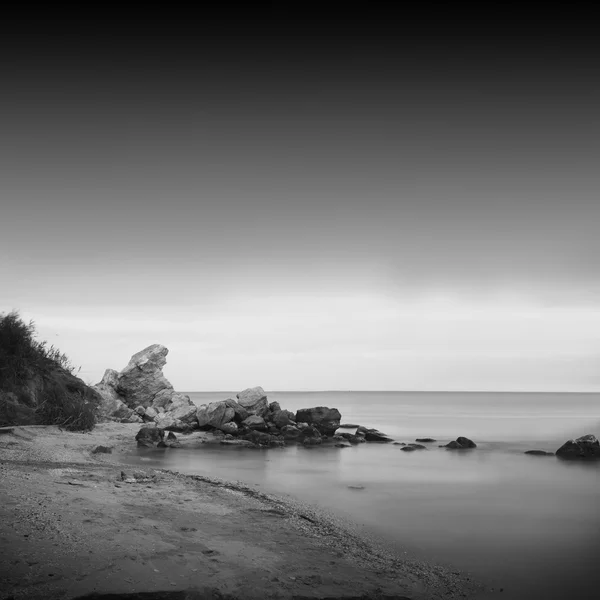 Long exposure bay — Stock Photo, Image