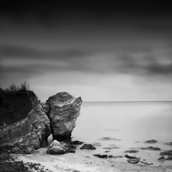 Long exposure bay — Stock Photo, Image