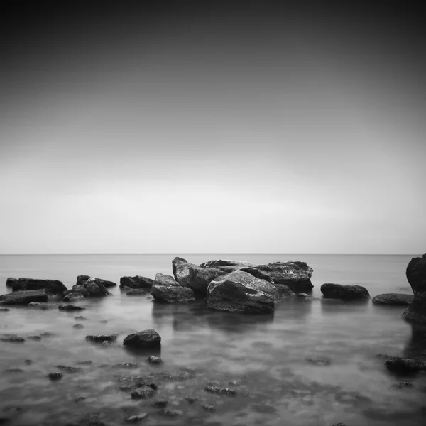 Long exposure bay — Stock Photo, Image