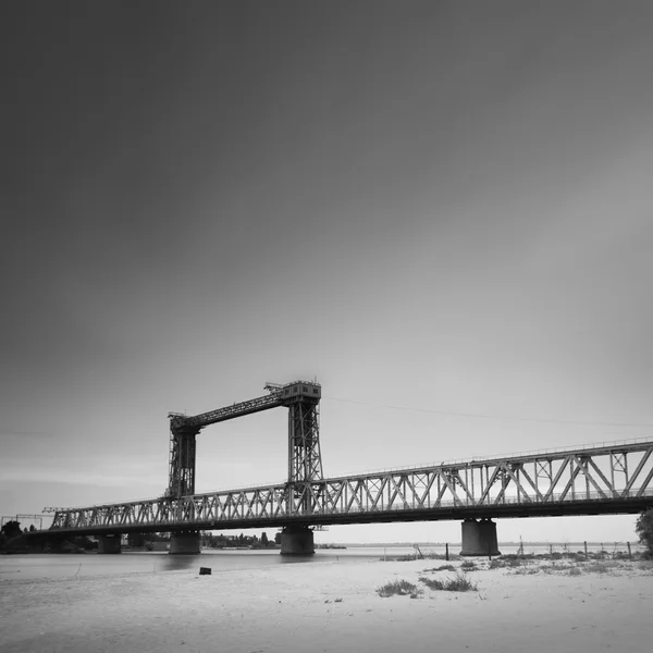 Langzeitbelichtungsbrücke — Stockfoto