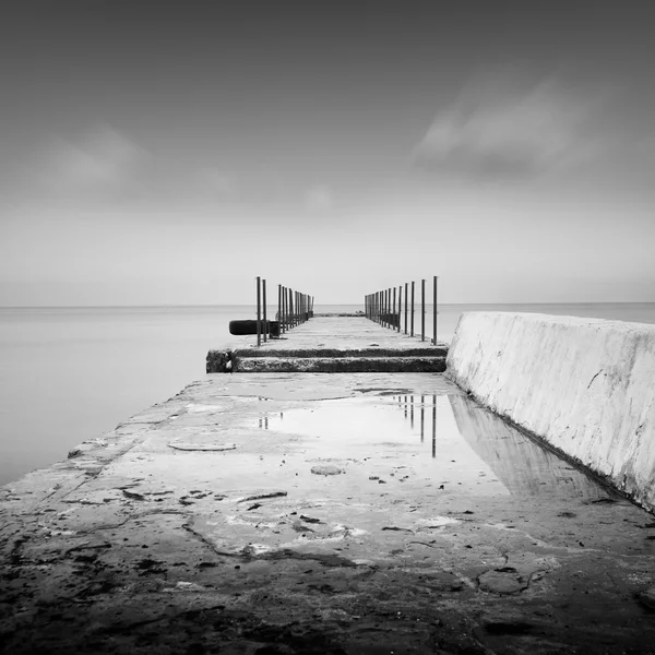 Long exposure wave cutter — Stock Photo, Image